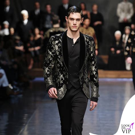 abito uomo con giacca lunga dolce gabbana|Blazer da uomo di Dolce & Gabbana .